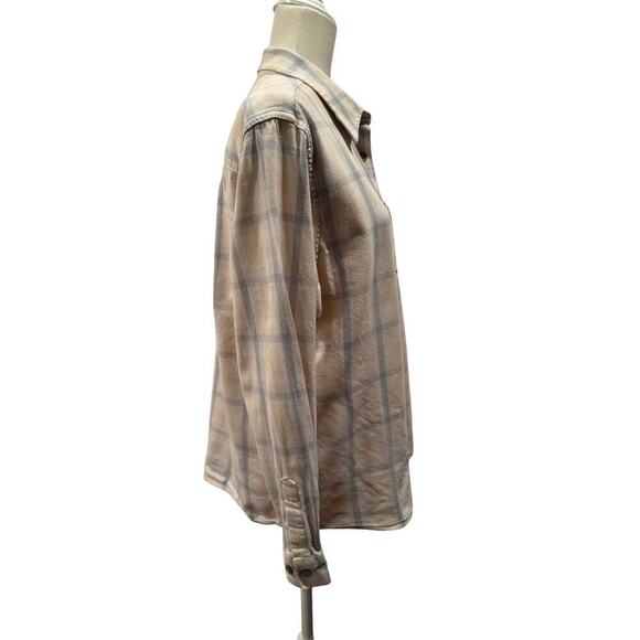 Women's L.L. Bean Long Sleeve Flanel Shirt - Large - Picture 3 of 8